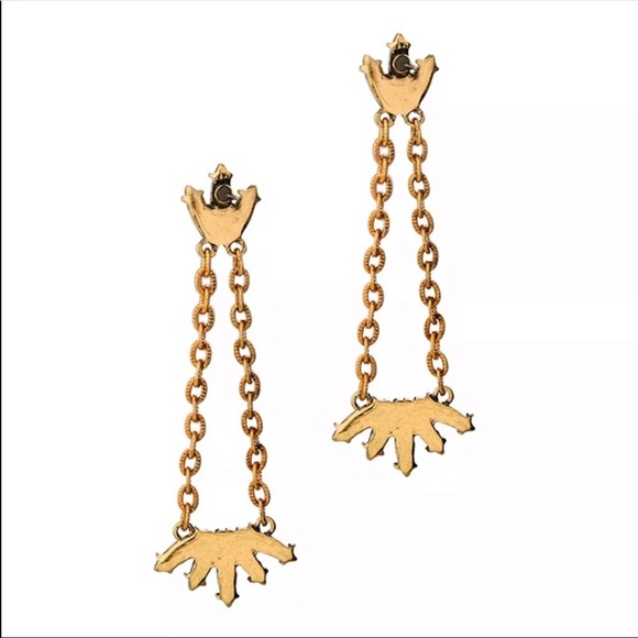 Beautiful Crystal Drop Earrings - Picture 3 of 3